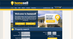 Desktop Screenshot of homesell.co.nz
